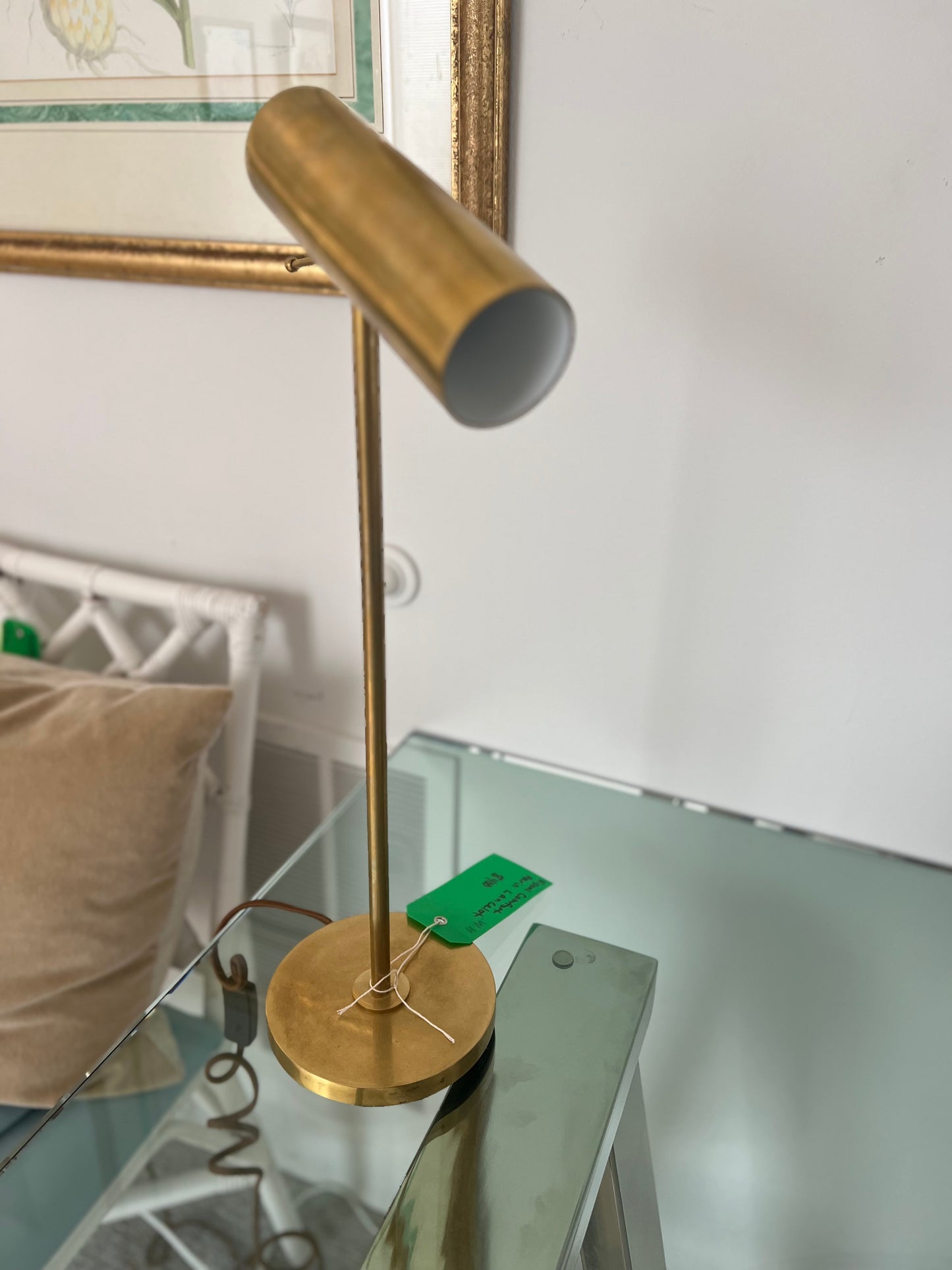 Aerin Lancelot Visual Comfort Brass Lamp