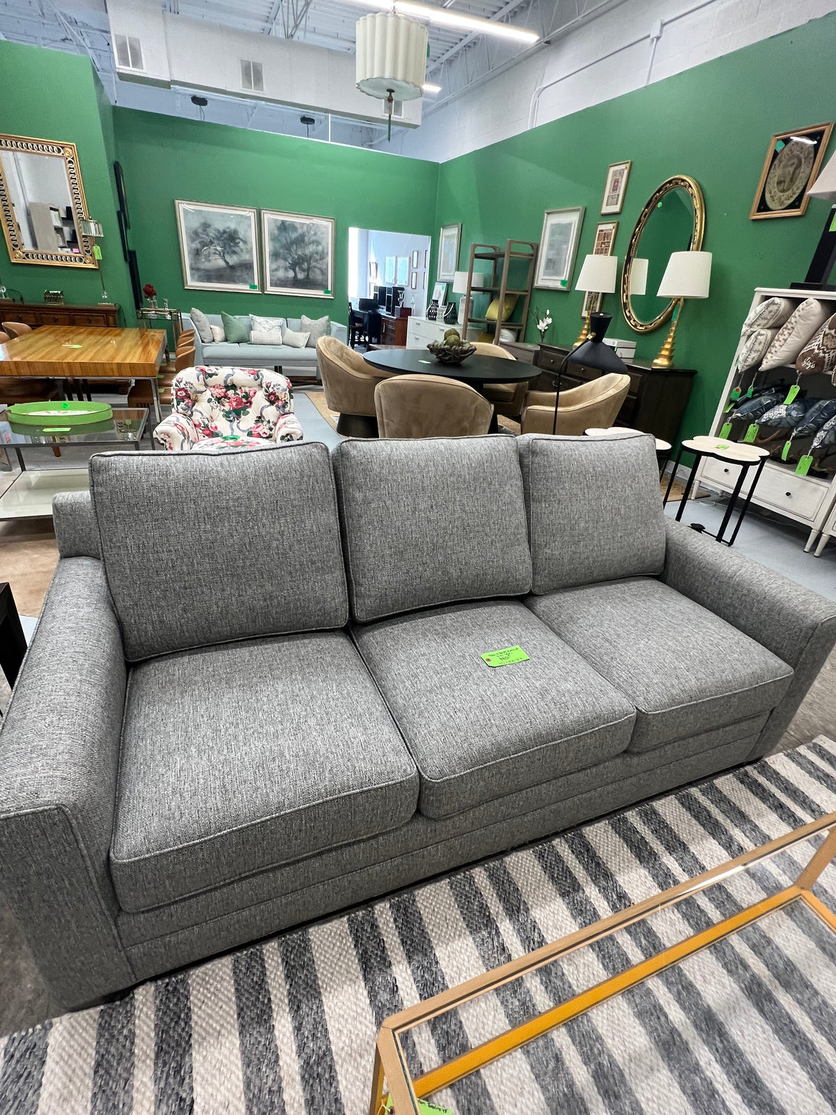 Walter E. Smithe Textured Sofa