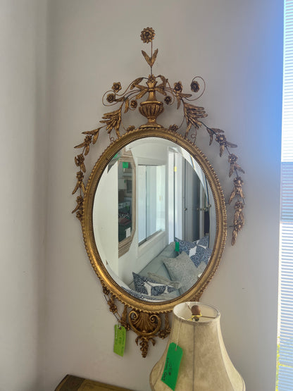 Gold French Mirror