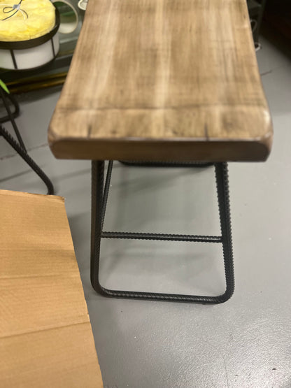 Saddle Seat Counter Stool
