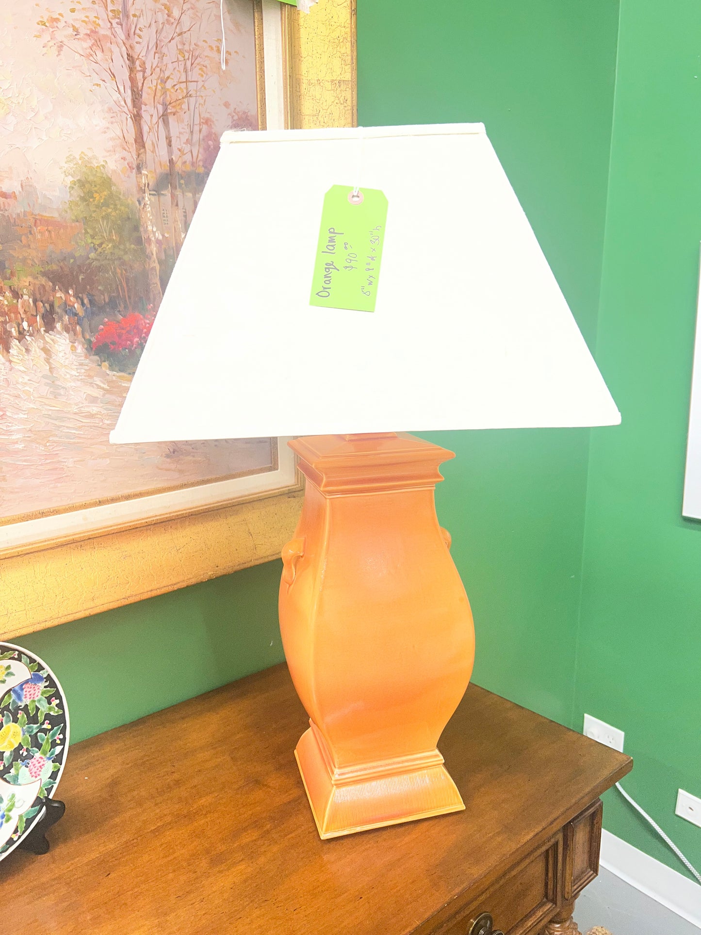Orange Lamp