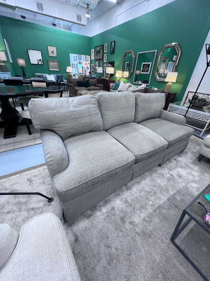 Blue And White Chevron Sofa