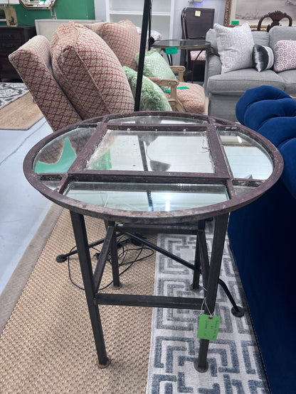 Mirrored Candle Table