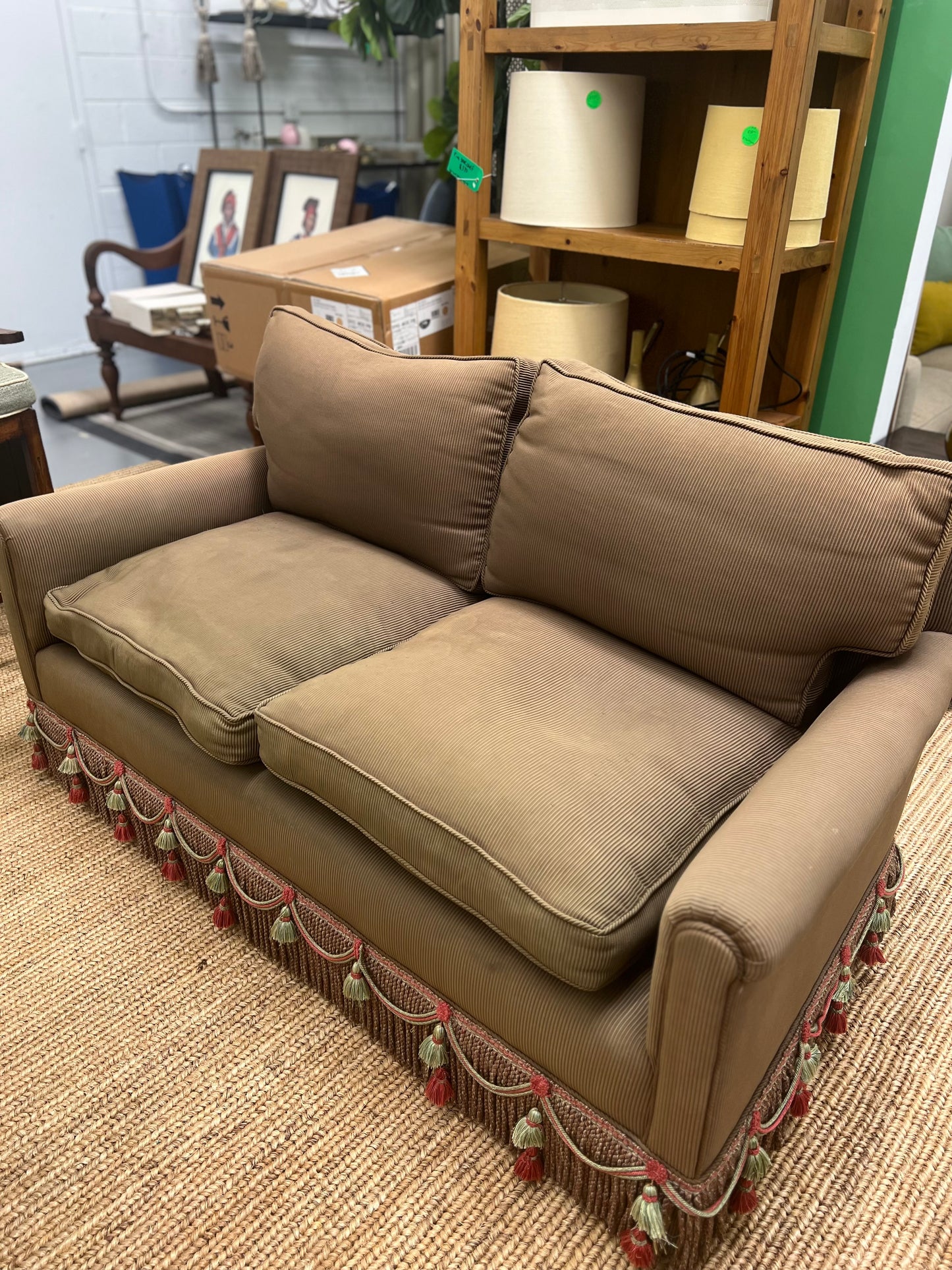 Brown Loveseats