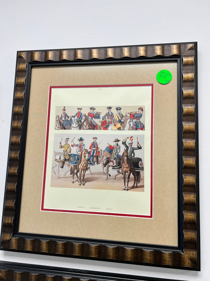 Framed Soldiers