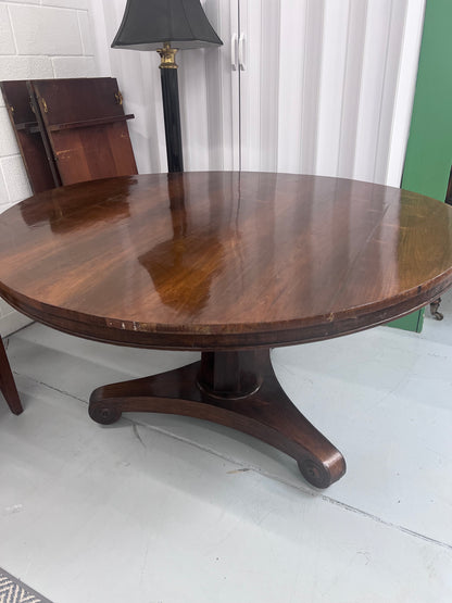 54” Round Pedestal Table