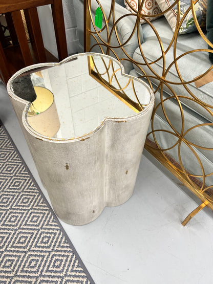 Gabriella White Pedestal Table