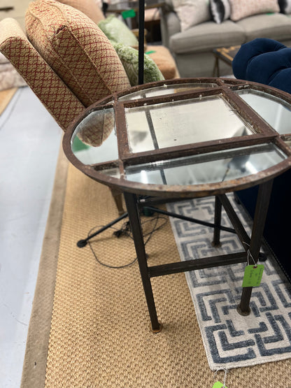 Mirrored Candle Table