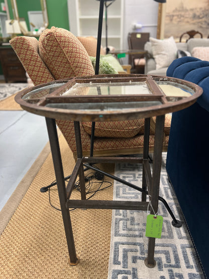 Mirrored Candle Table