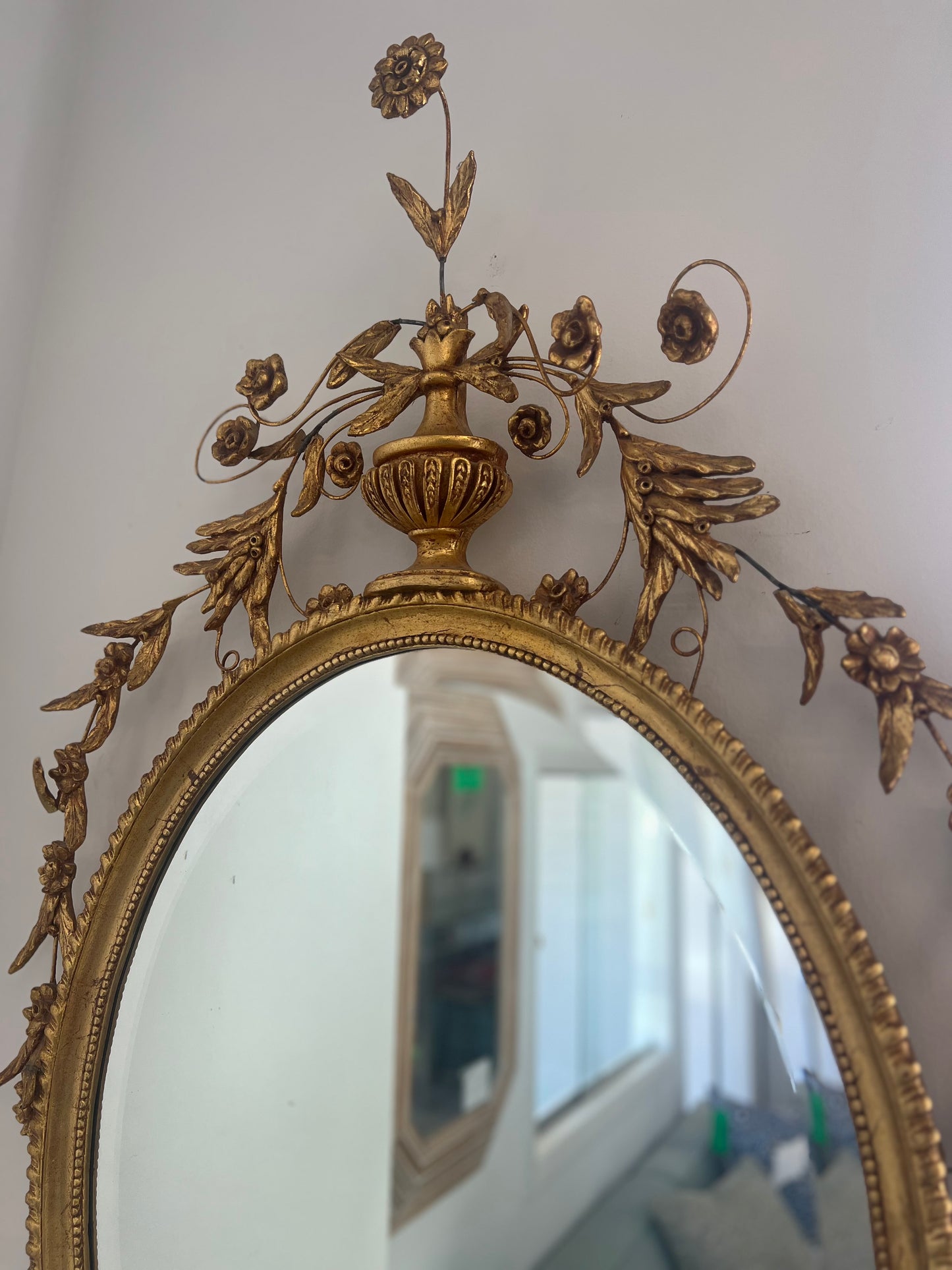 Gold French Mirror