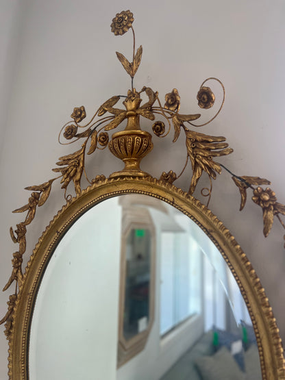 Gold French Mirror