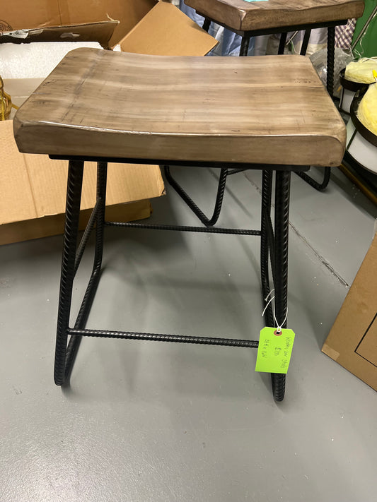 Saddle Seat Counter Stool