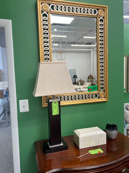 Espresso Column Lamp