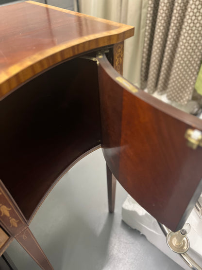 Councill Federal Style Mahogany & Satinwood Serpentine Sideboard