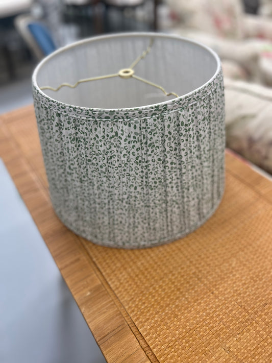 Green Snow Leopard Lamp Shade