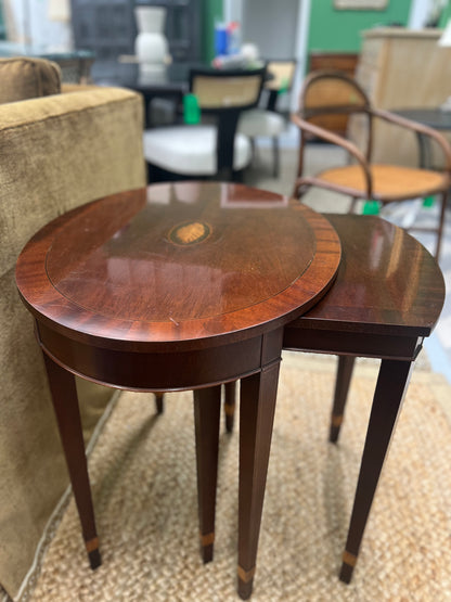 Baker Mahogany Stacking Table