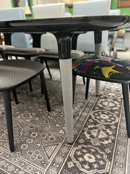 Custom Dining Table And Eight Chairs