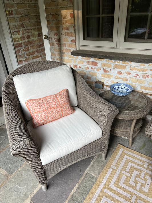 Wicker Side Table