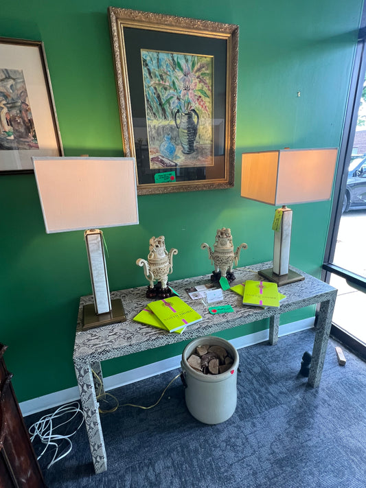 Alabaster Table Lamp