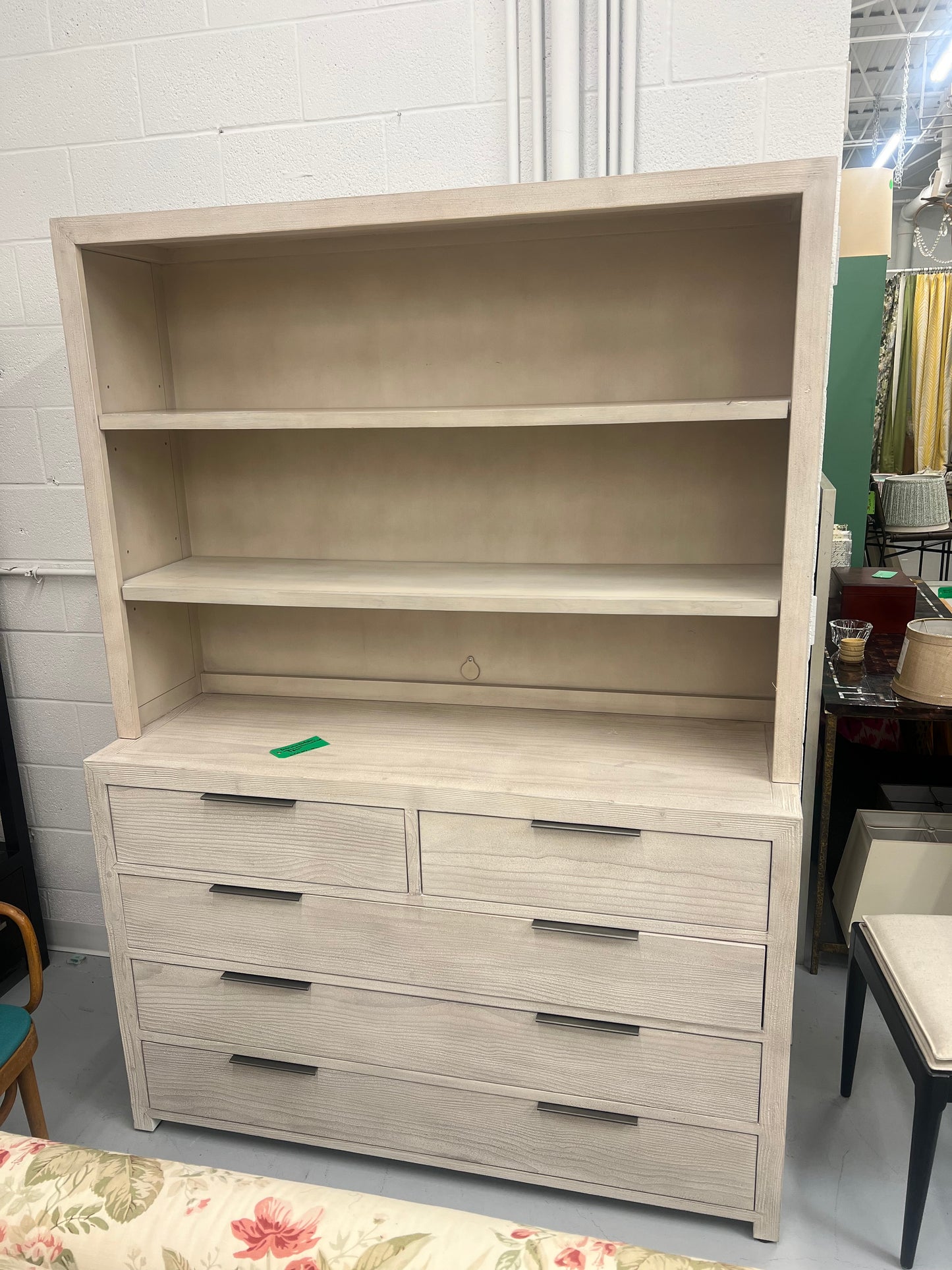 Restoration Hardware Laguna Dresser & Hutch Set