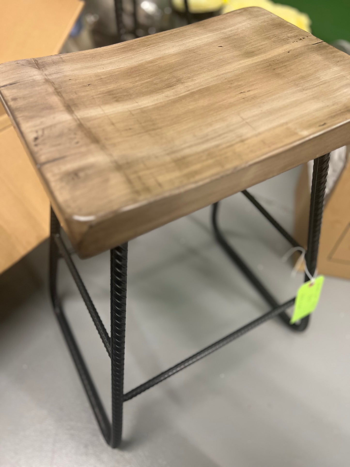 Saddle Seat Counter Stool