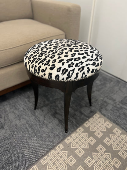 Leopard Print Stool