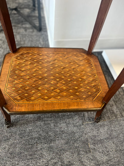 Marble Top French Louis XVI Occasional Table
