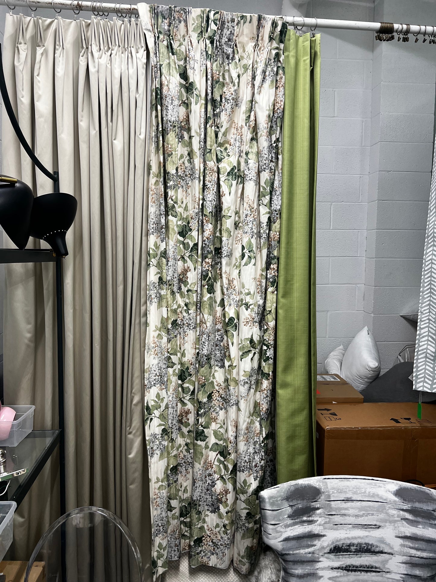 Hydrangea Curtain Panels