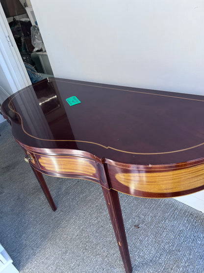 Small Federal Style Hugh Gloss Demilune