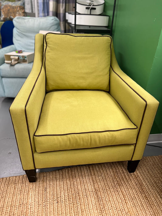 Hancock & Moore Green Club Chair