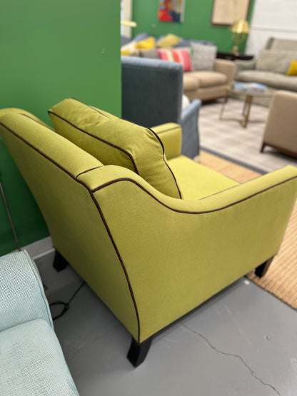 Hancock & Moore Green Club Chair