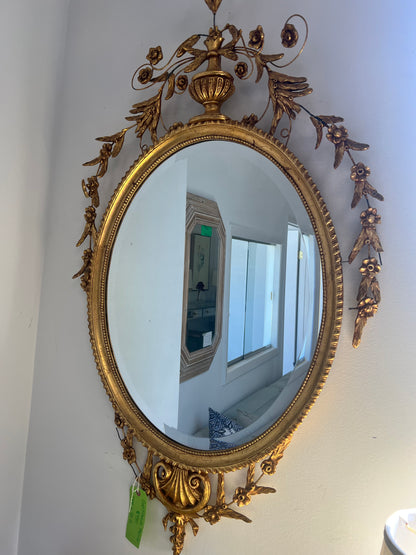 Gold French Mirror