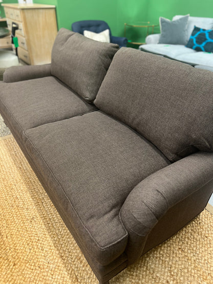 Chocolate Houndstooth Sofa