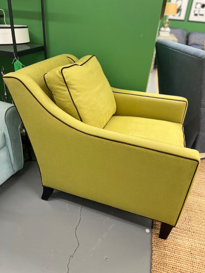 Hancock & Moore Green Club Chair