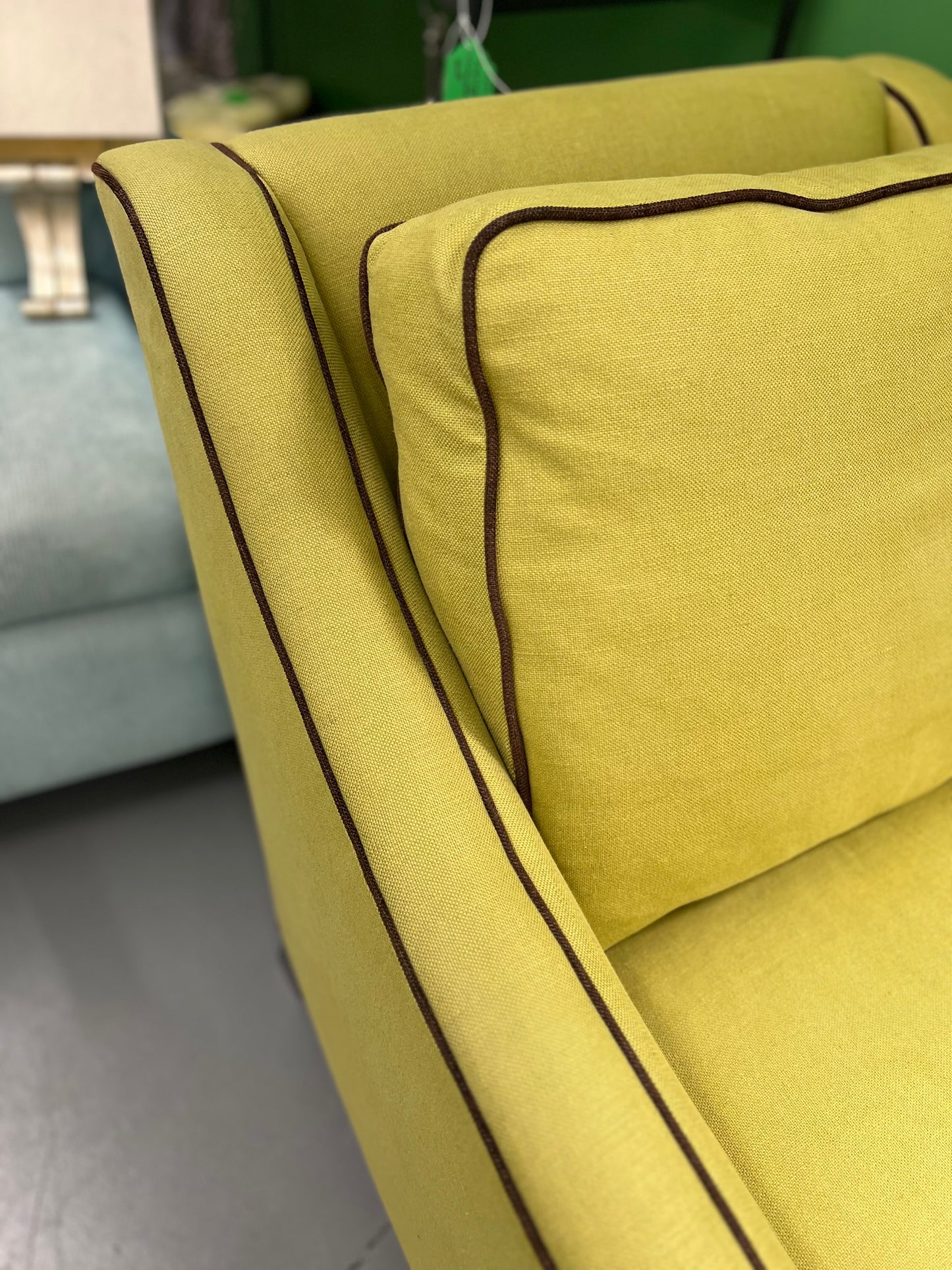 Hancock & Moore Green Club Chair