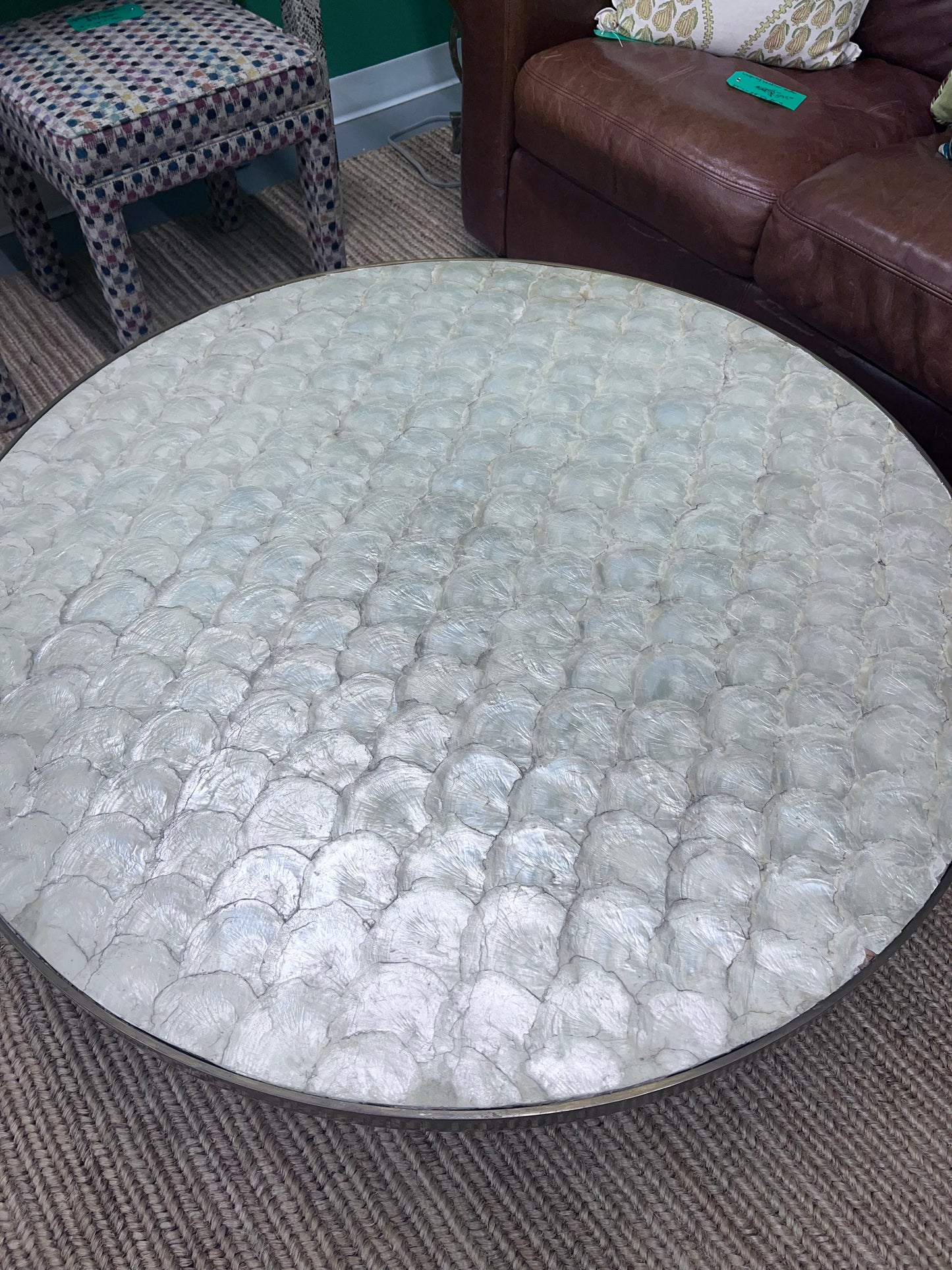 Capiz Seashell Coffee Table