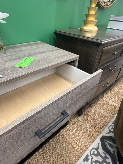 Faux Distressed Wood Small Dresser
