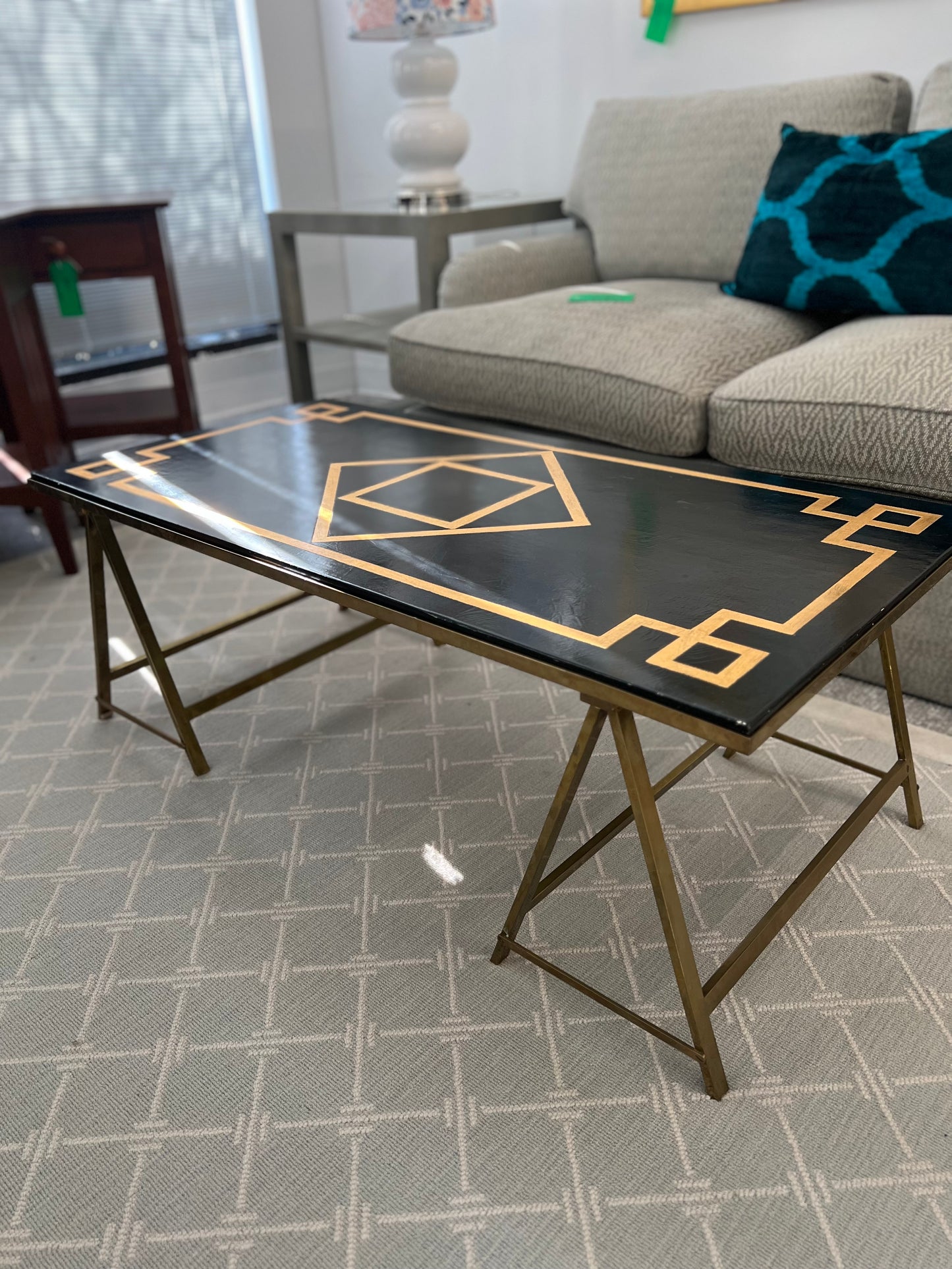 Frances Elkins Style Art Deco Cocktail Table