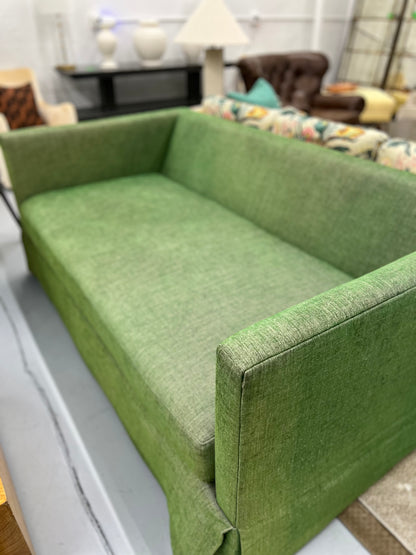 Green Full Sized Pull Out Sofa