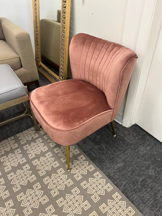 Velvet Accent Chair