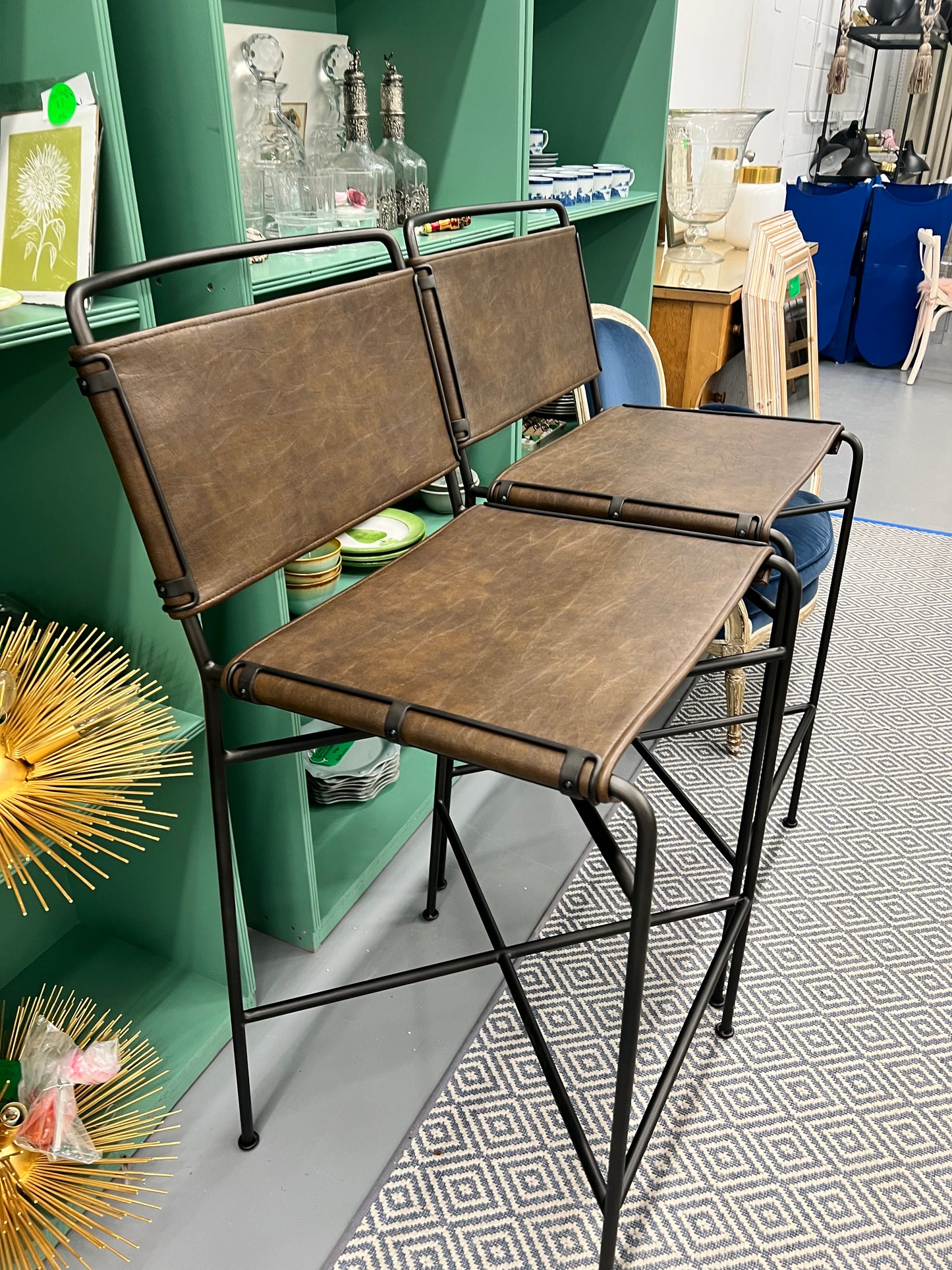 Four Hands Wharton Bar Stool