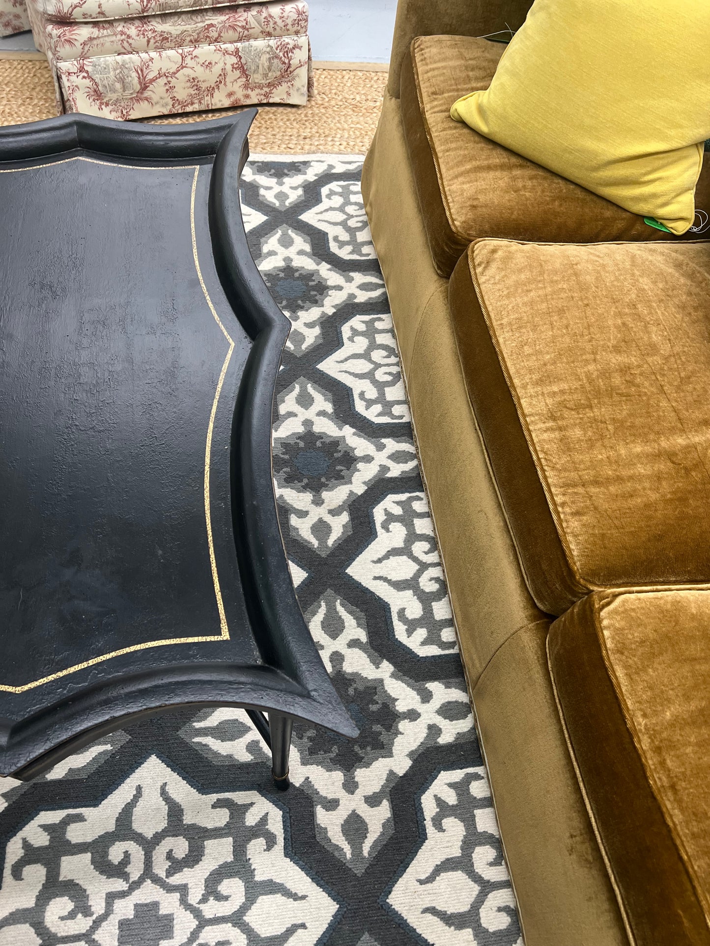 Gray And Blue Area Rug