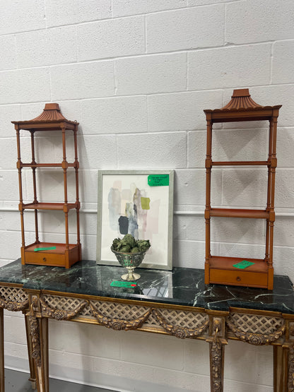 Pagoda Floating Wall Shelf