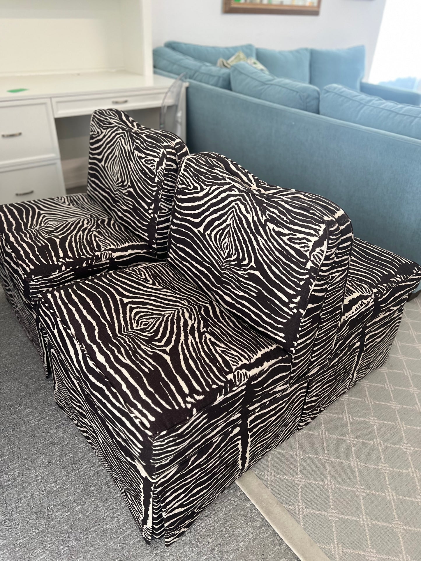 Gossip Chair In Brunschwig & Fils