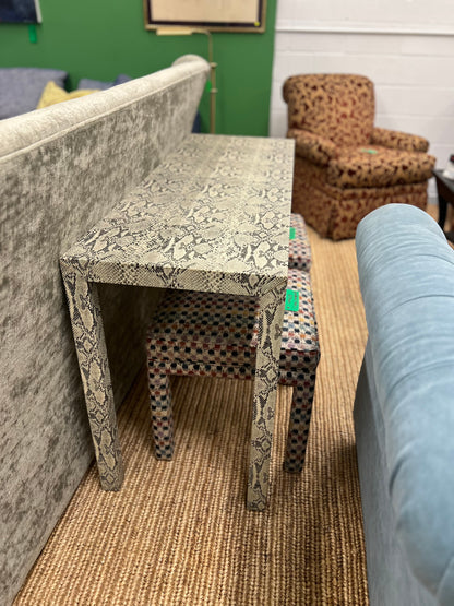 Snakeskin Console