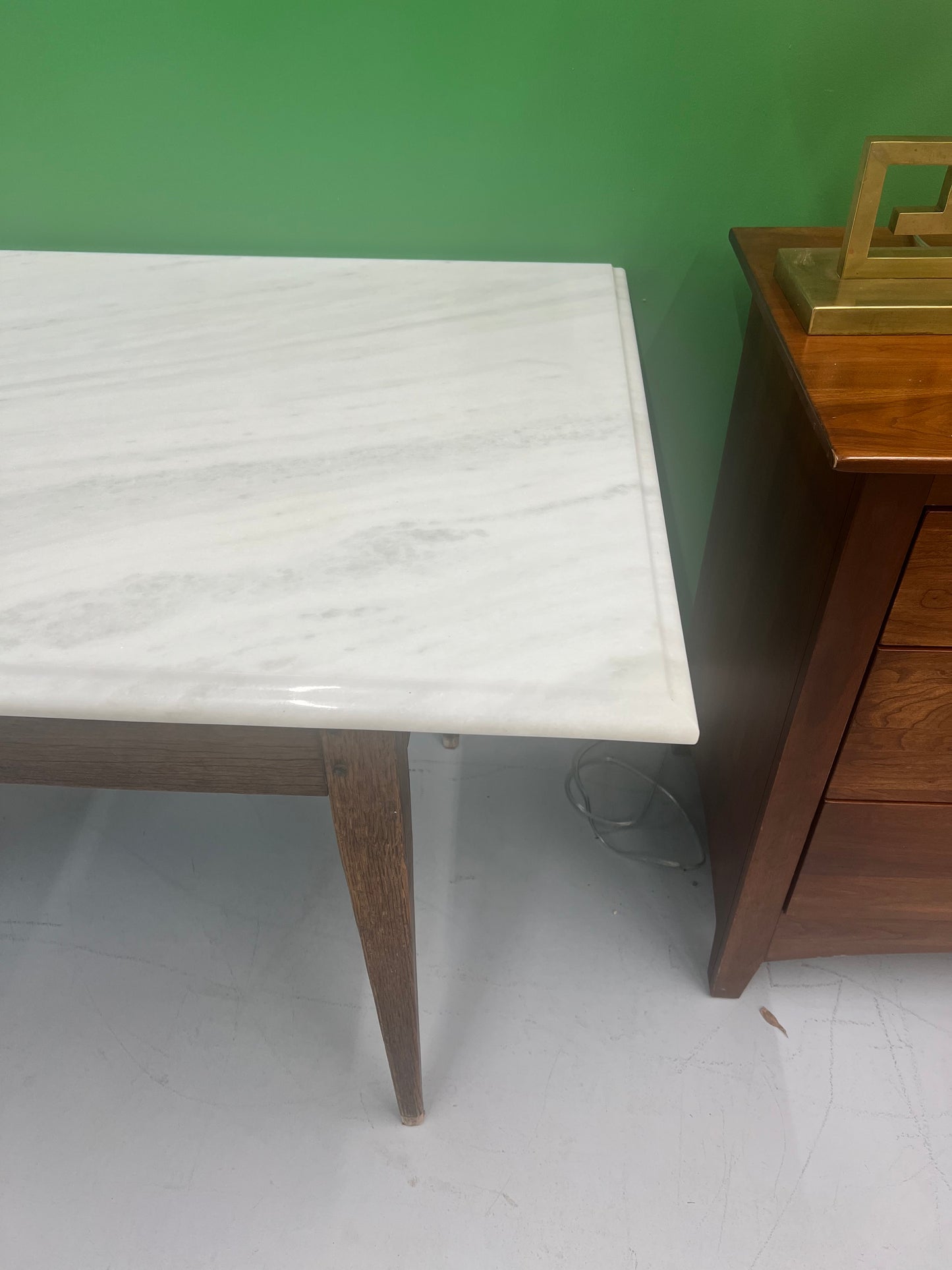 Marble Top Dining Table