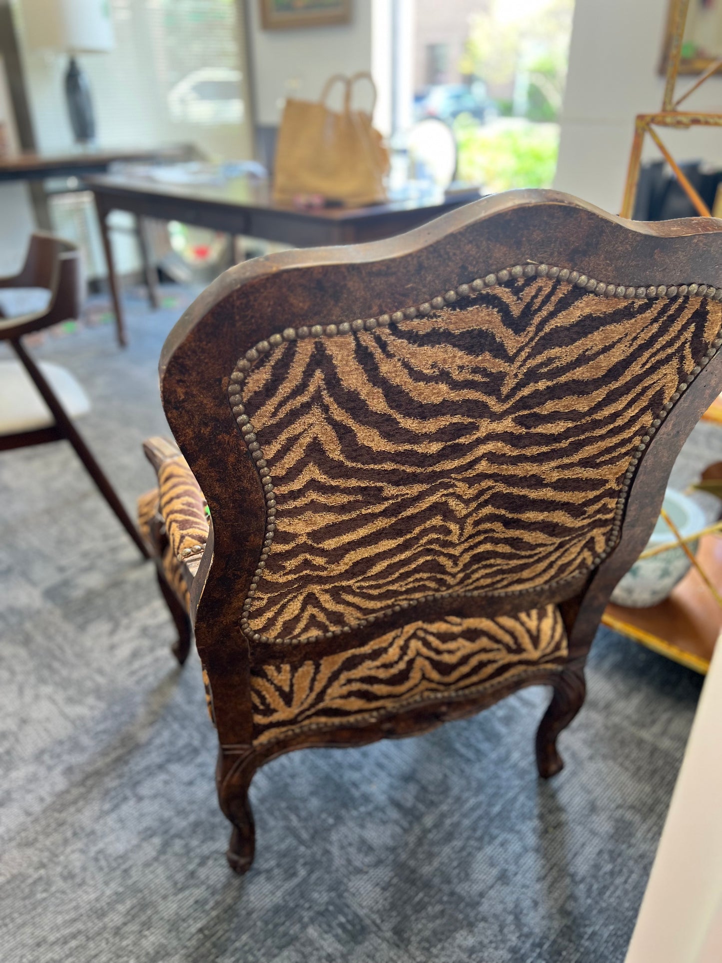 Tiger Print Chair