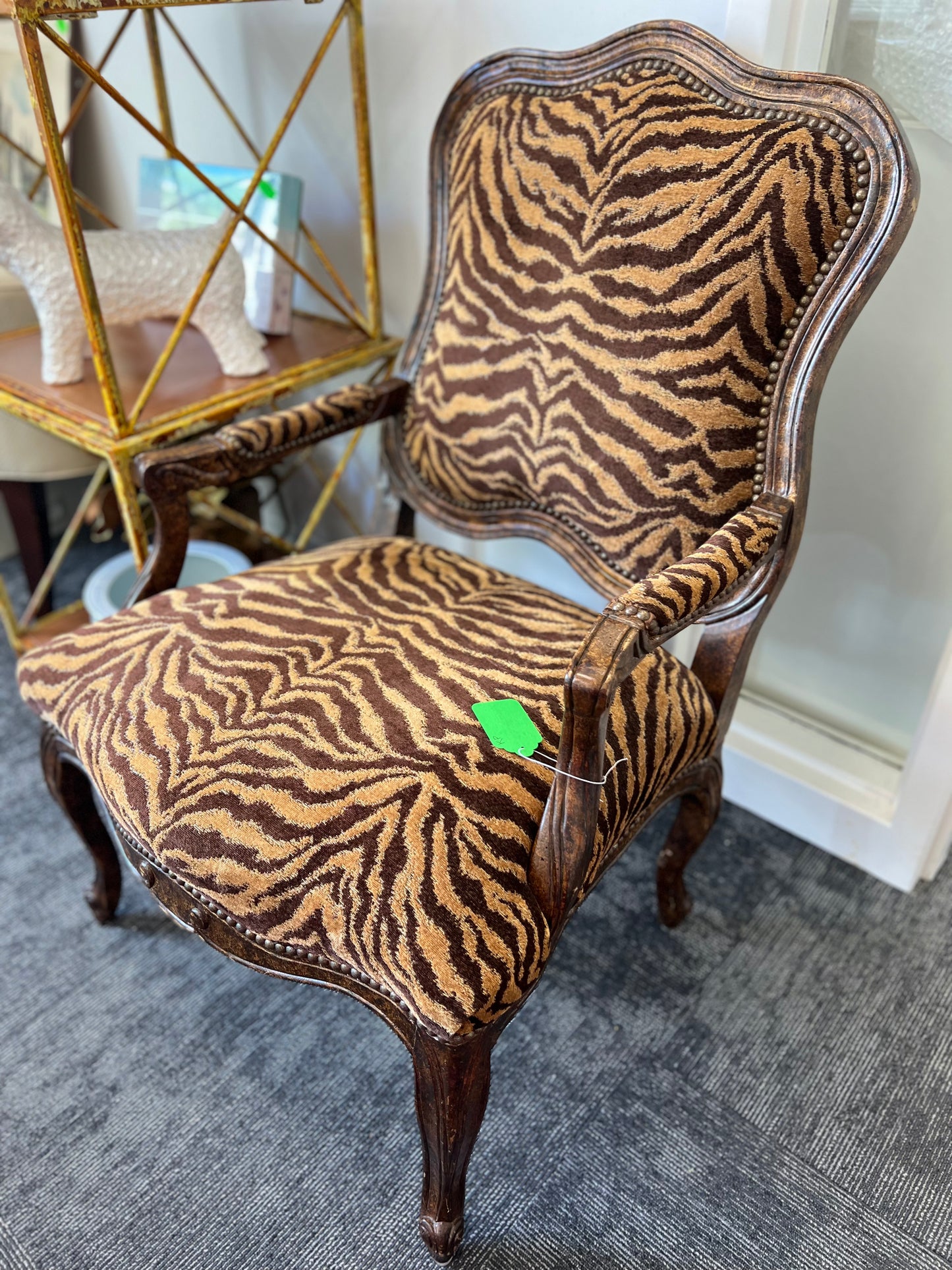 Tiger Print Chair