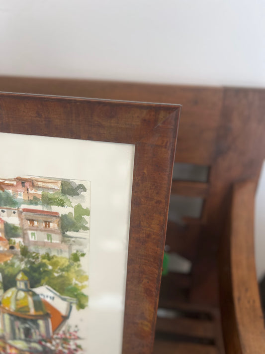 Water Color Of Positano