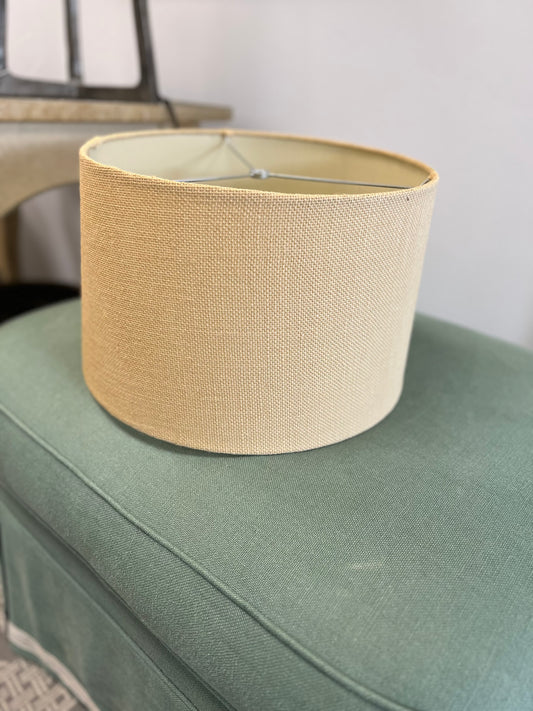 Burlap Lamp Shade